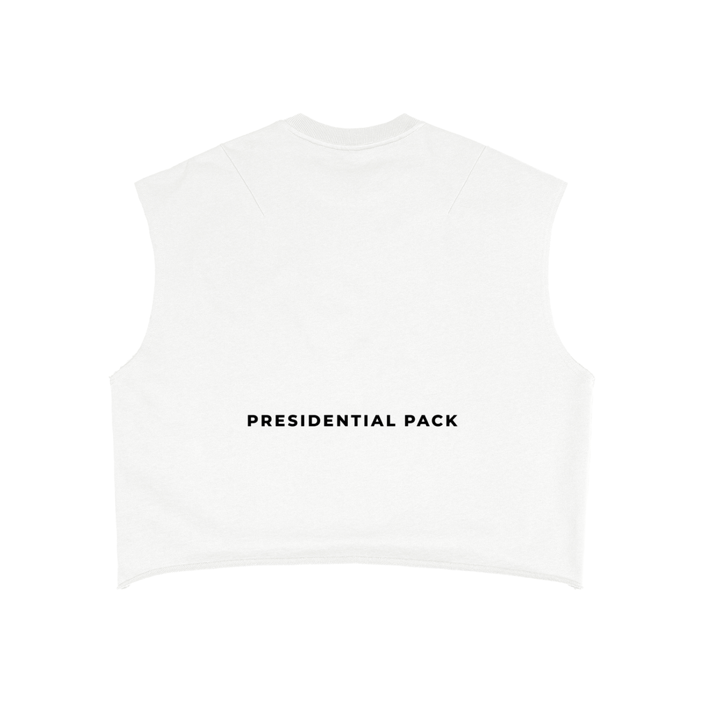 French "Midnight" Terry Boxy Tank Top