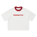Presidential Red Collar Boxy T-Shirt