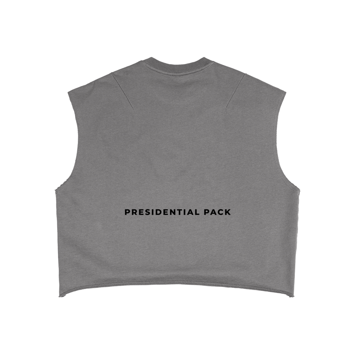 French "Midnight" Terry Boxy Tank Top
