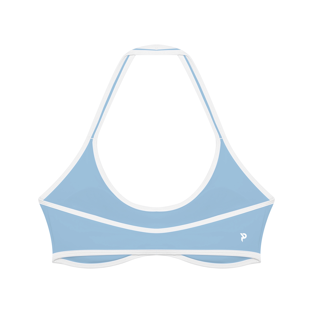 Women's Halter Color Block Yoga Sports Bra