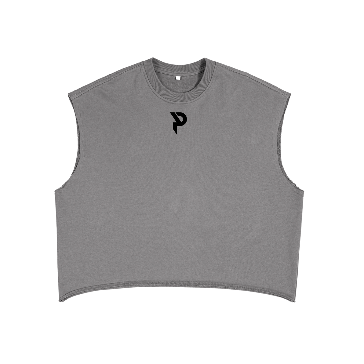 French "Midnight" Terry Boxy Tank Top