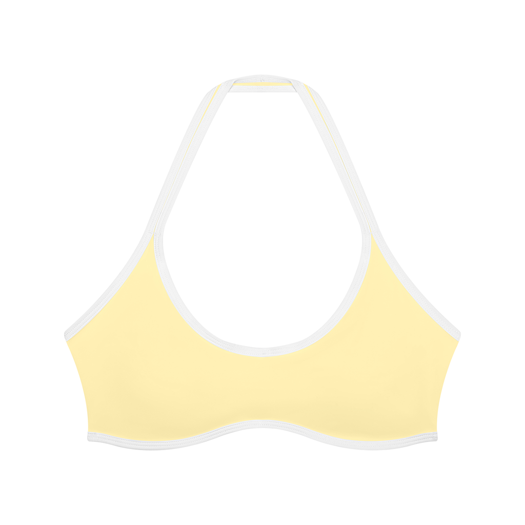 Women's Halter Color Block Yoga Sports Bra
